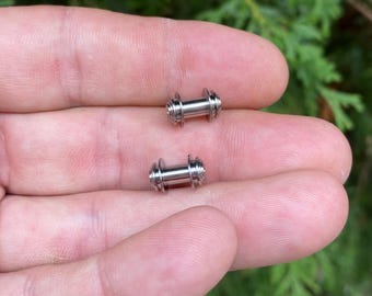 Fits Benchmade Bugout 535 + Mini Bugout SILVER TITANIUM Axis Lock Knife Repair 1x Axis Lock Benchmade Knives Benchmade Knife Benchmade Parts