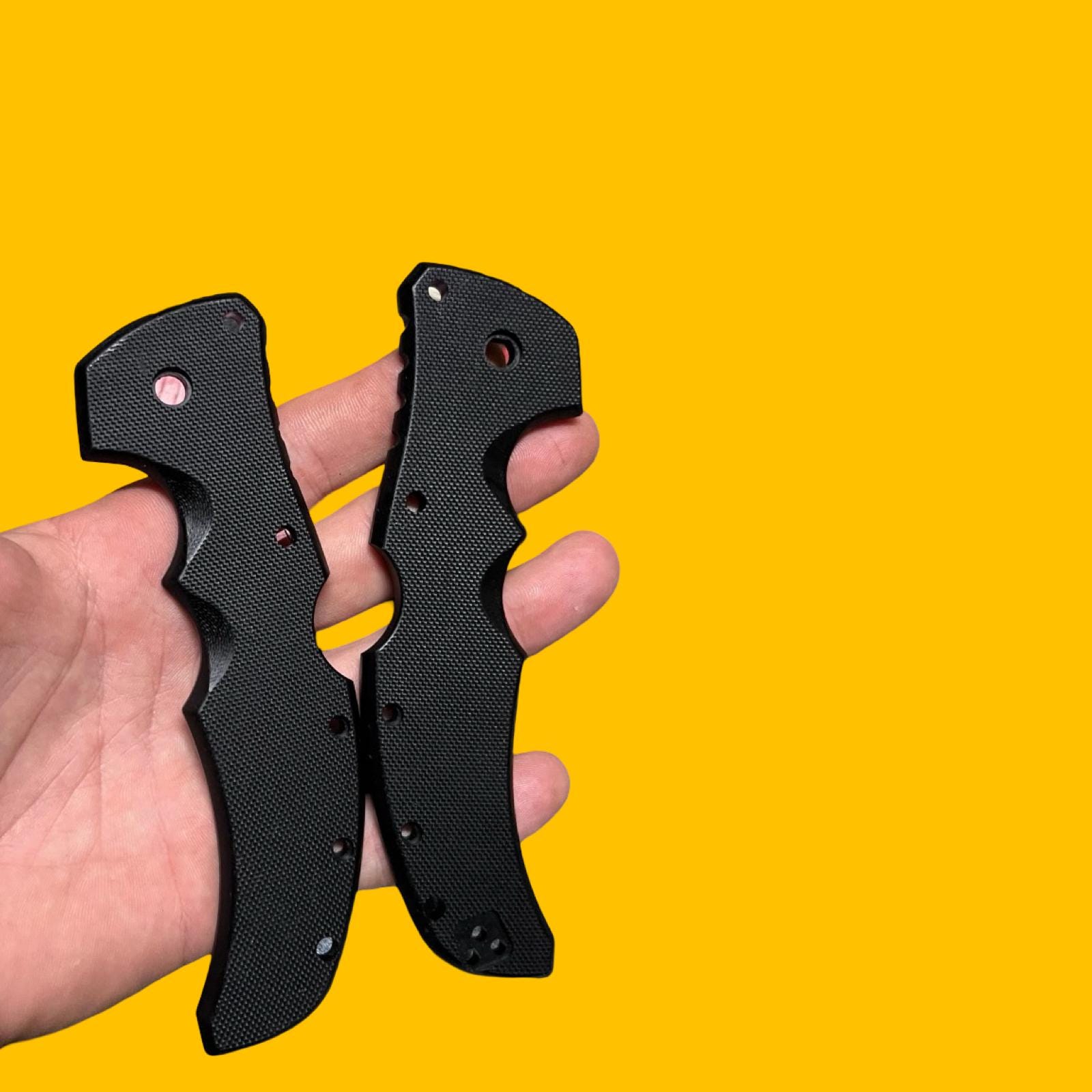COLD STEEL Recon 1 Replacement Scale Kit Black G-10 Original Series ...