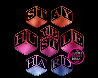 Hustle svg, Stay Humble Hustle Hard Svg, 3d Svg, The hustle is real svg, ceo svg, entrepreneur svg, self made svg