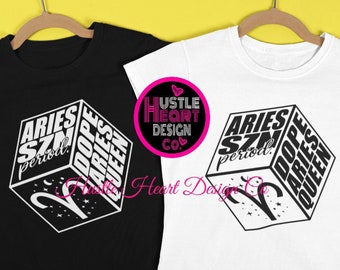 Aries Svg, Aries 3D Cube Svg, Aries Season Period Svg, Dope Aries Queen Svg,  Horoscope Svg, Astrology Svg,  SVG/PNG File