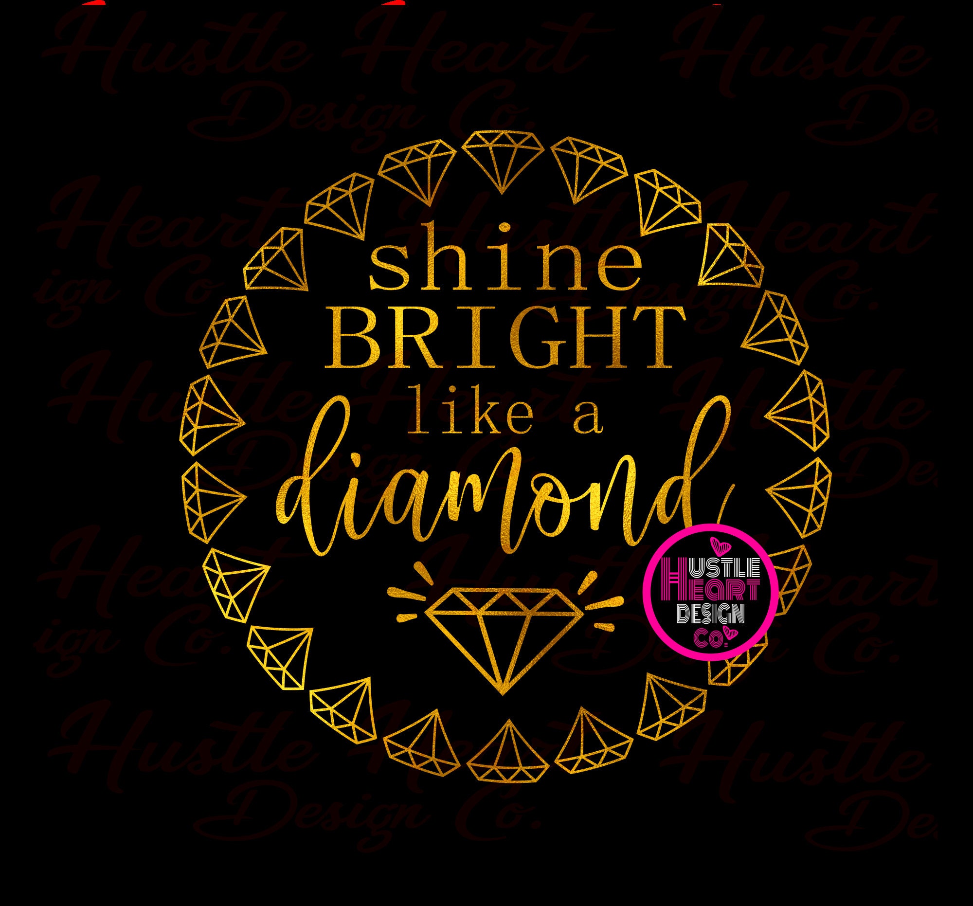 Shine Bright Like A Diamond | Art Board Print