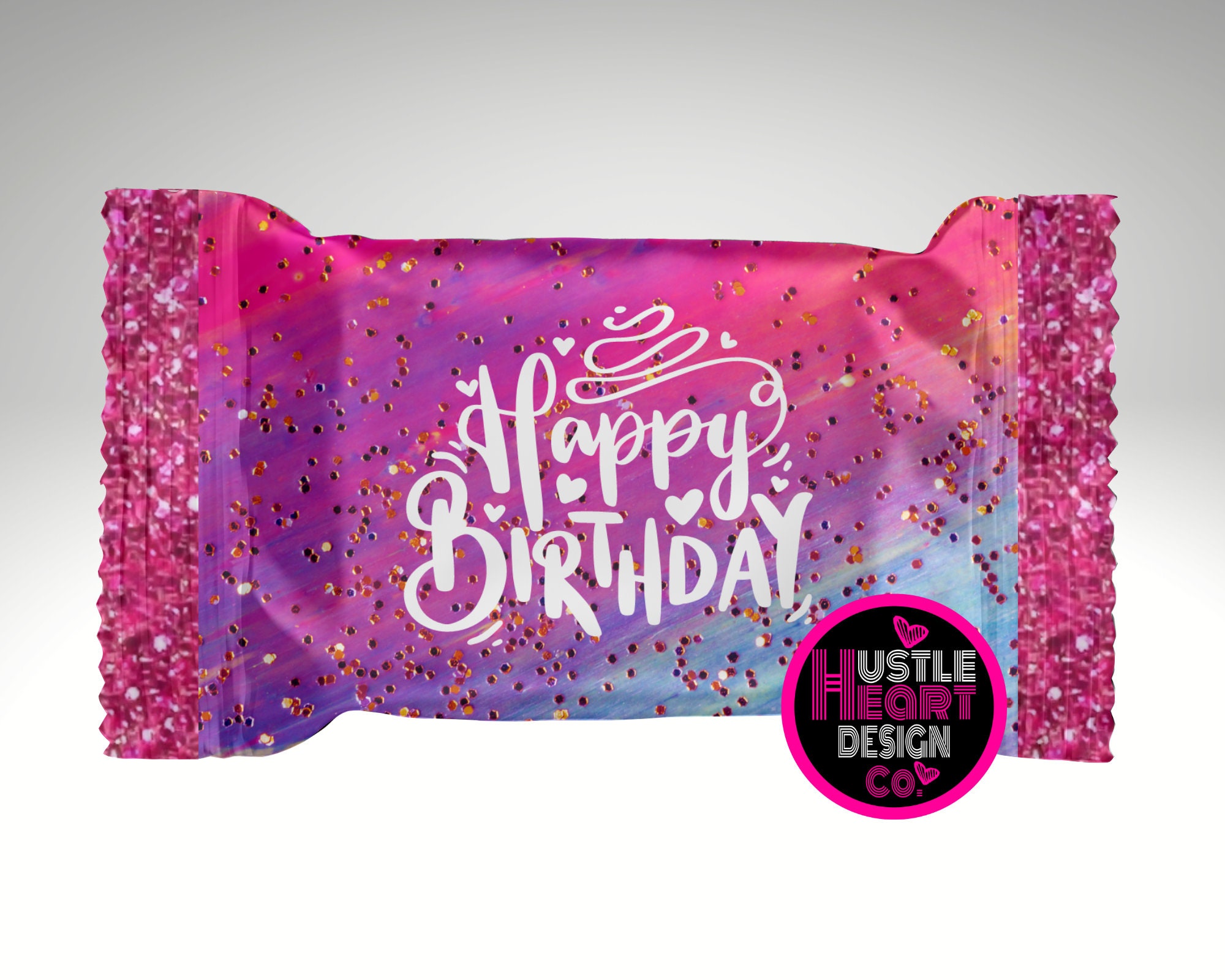 Crispy Rice Treat Wrapper Mockup for Canva, Party Favor Mockup, Add ...