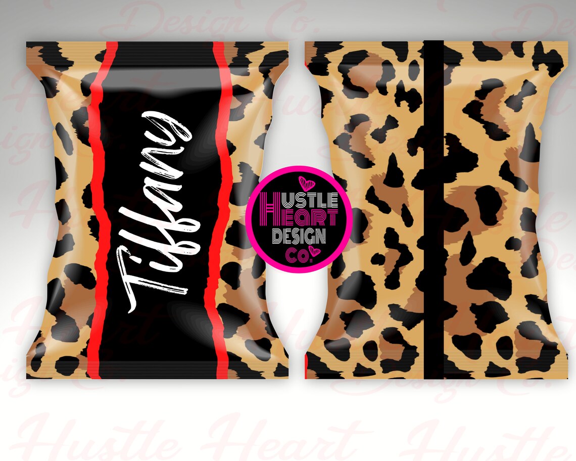 Chip Bag Mockup for Canva Chip Bag Template Editable Chip - Etsy