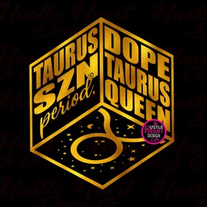 Taurus 3D Svg, Taurus Season Svg,   Taurus  Queen Svg , April Queen,  Taurus Girl  Svg, Horoscope Svg, Zodiac Svg