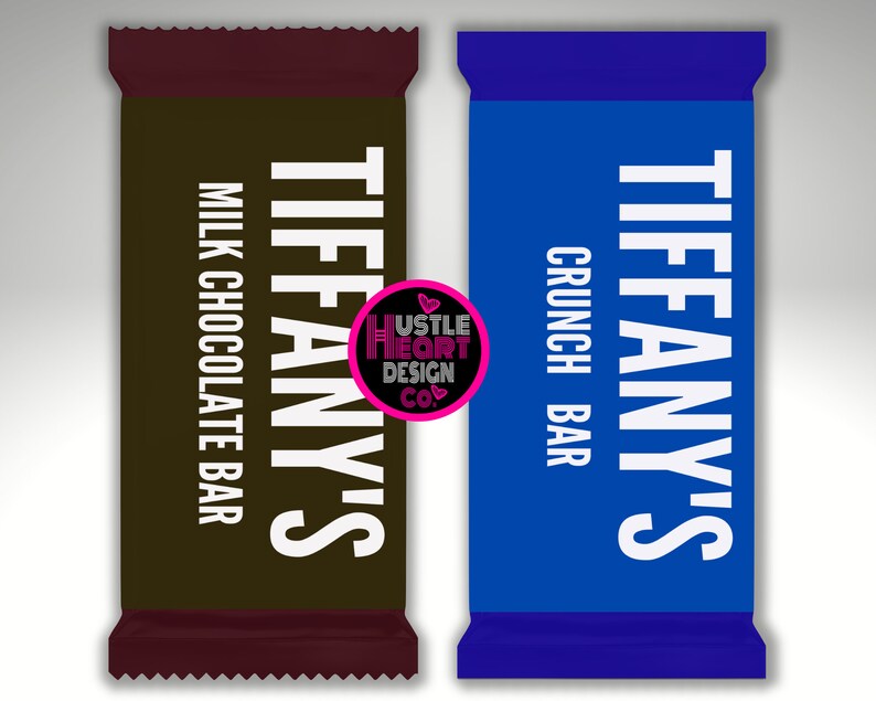 Chocolate Bar Wrapper Mockup Template For Canva Canva Etsy France
