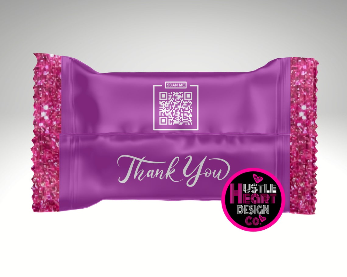 Crispy Rice Treat Wrapper Mockup for Canva, Party Favor Mockup, Add ...