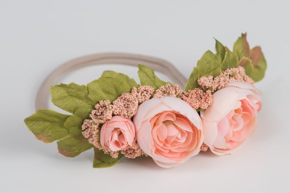 etsy baby flower crown