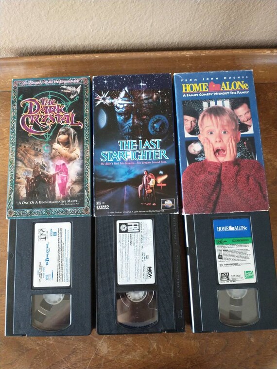 80s 90s Cult Classic VHS Movies Dark Crystal the Last Star Etsy