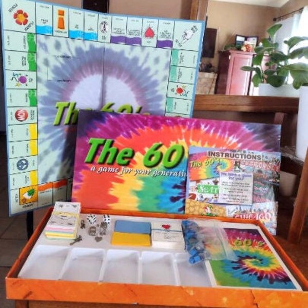 60s Board Game Etsy