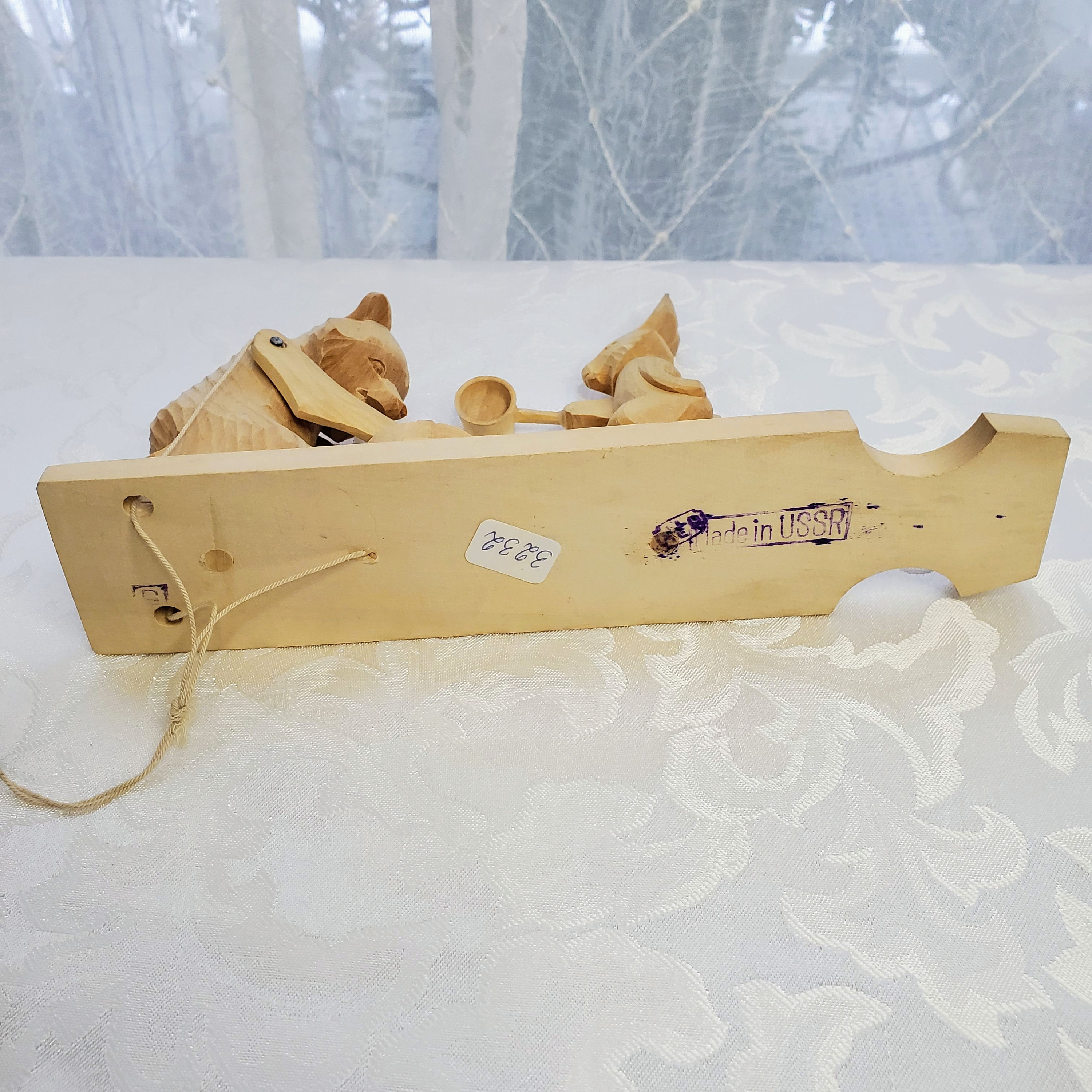 Pretend Play Handmade in Bogorodskoye Russia Linden Wood Vintage ...