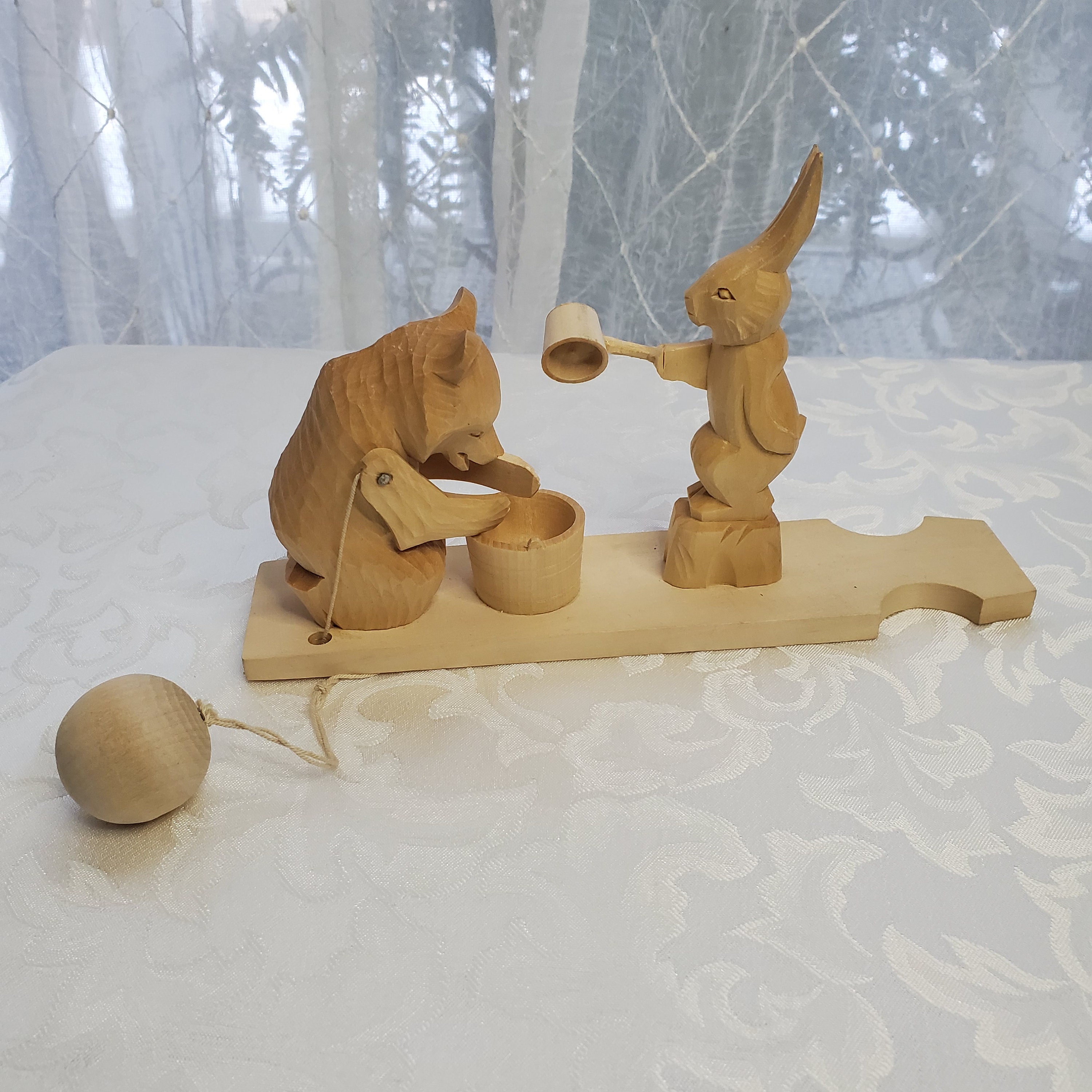 Pretend Play Handmade in Bogorodskoye Russia Linden Wood Vintage ...