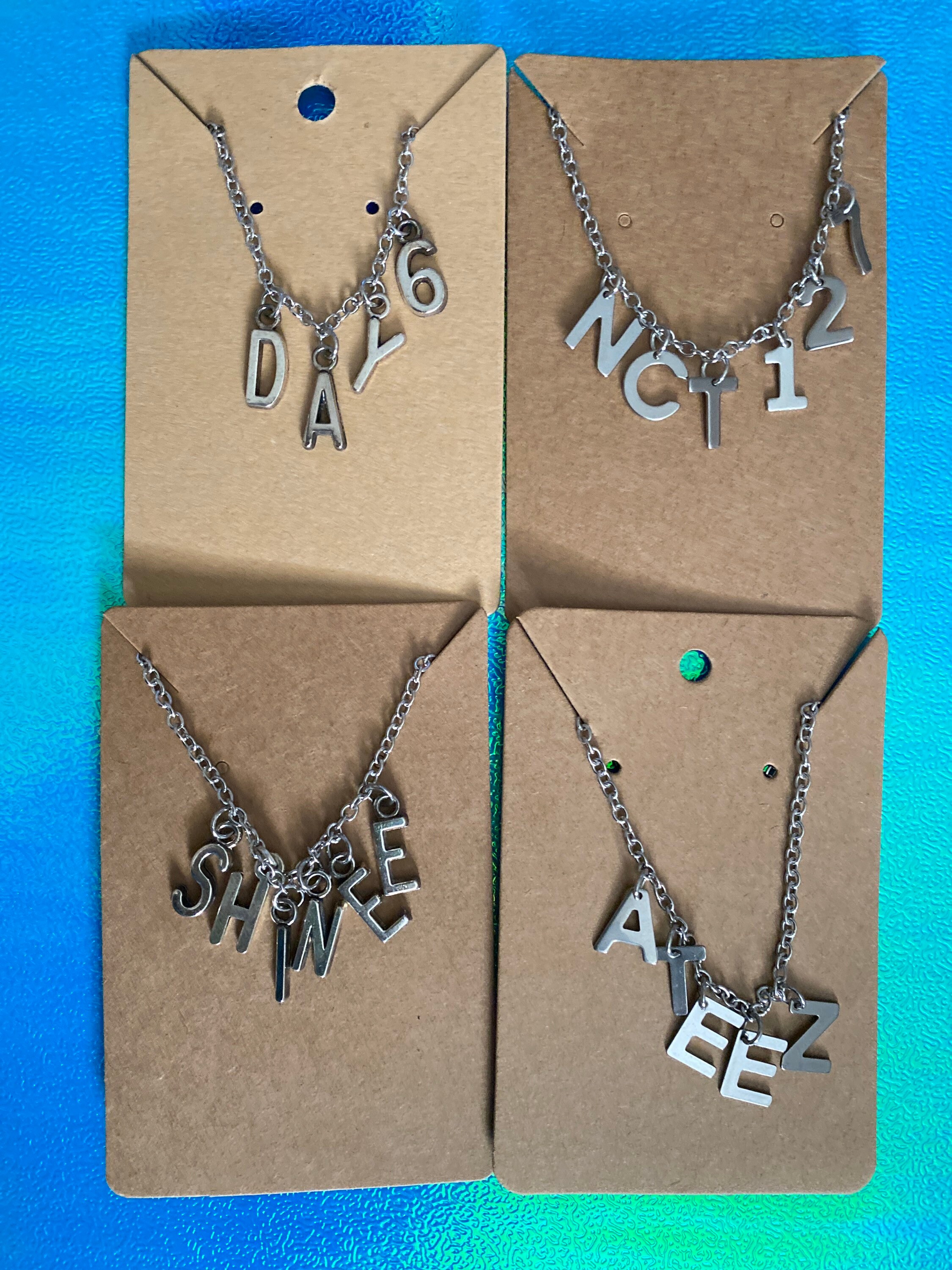 Ateez Nct 127 DAY6 Shinee kpop necklaces kpop necklace Etsy