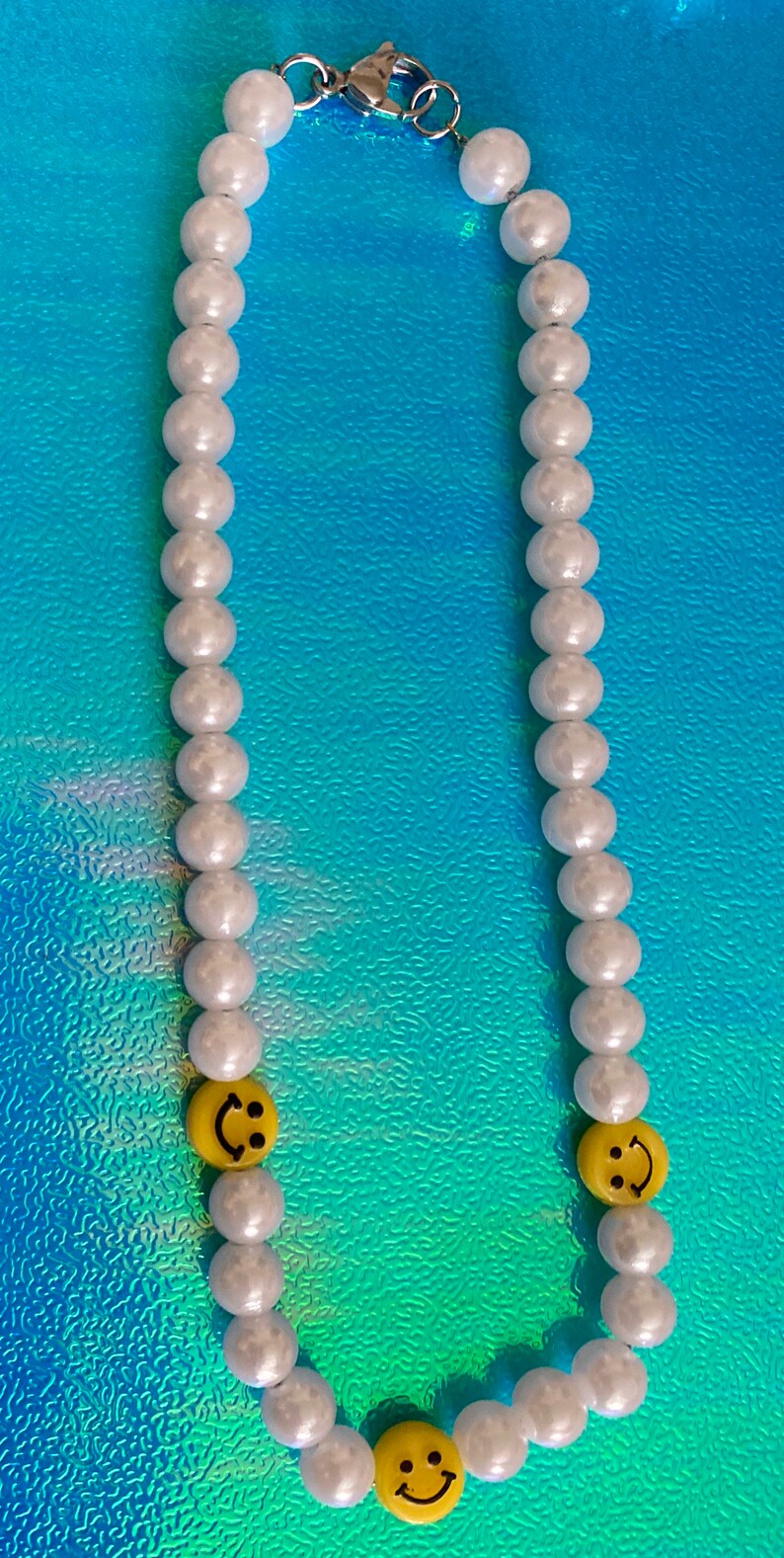 Fairy kei choker kandi choker cute beaded necklace pastel kei necklace kawaii choker