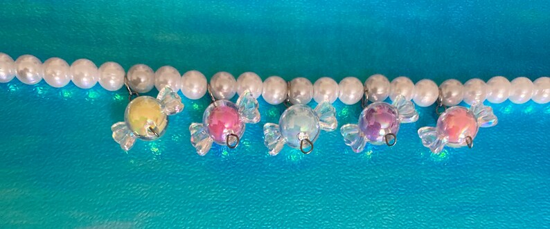 Fairy kei choker kandi choker cute beaded necklace pastel kei necklace kawaii choker