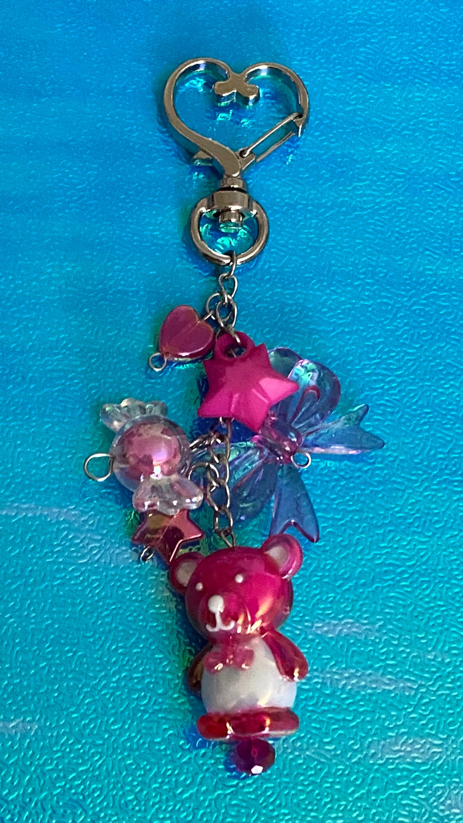 Kawaii keychain pastel kawaii keychain kawaii bear keychain Etsy