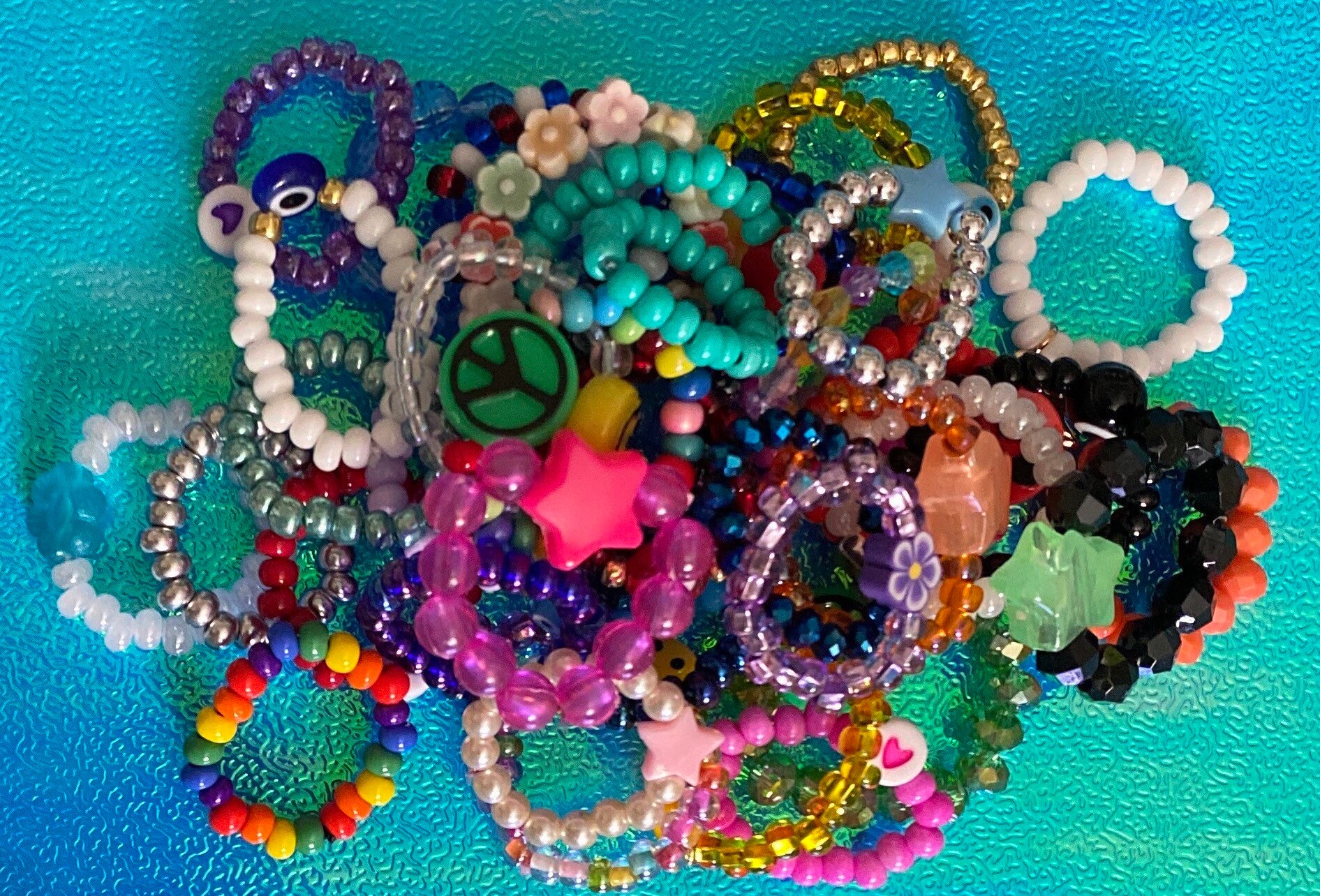 Beaded rings y2k jewelry indie jewelry kawaii rings seed Etsy