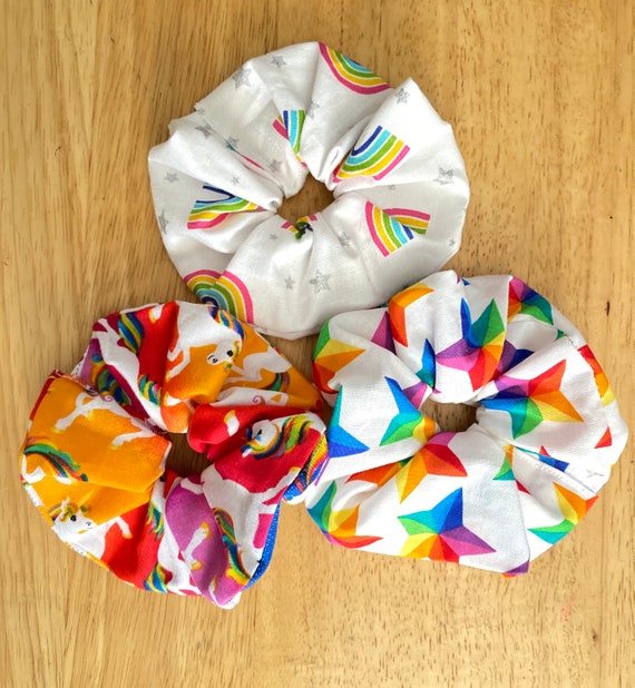 Pride /& Rainbow Scrunchies Pride Scrunchie LGBTQ Pride Scrunchie