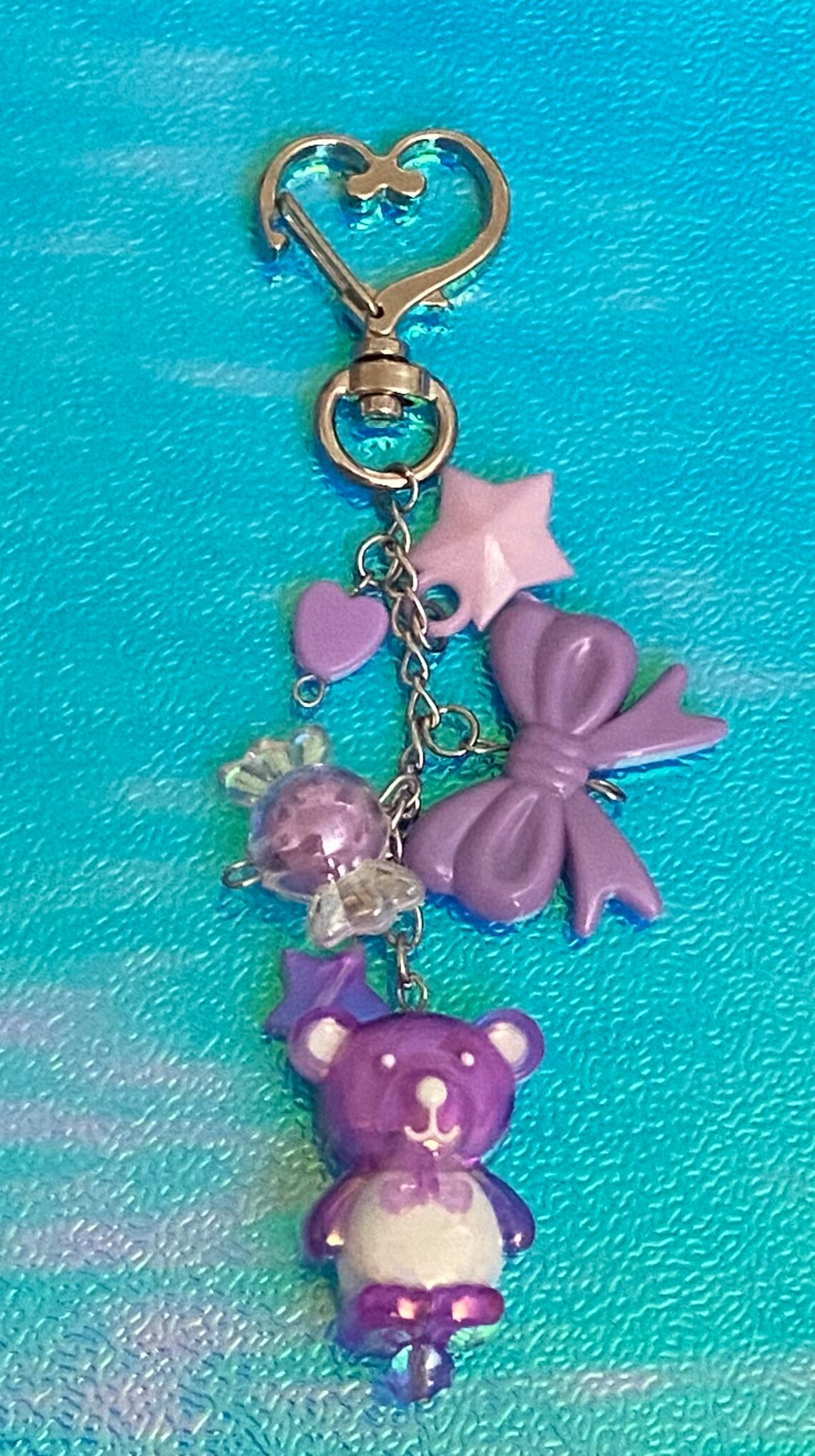 Kawaii keychain pastel kawaii keychain kawaii bear keychain Etsy