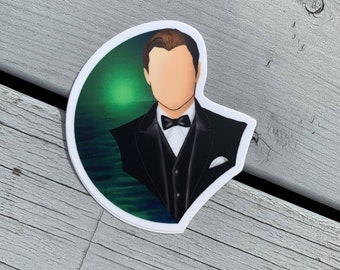 The Great Gatsby Sticker Laptop Sticker Sticker for Laptop Hydroflask Sticker School Sticker Gatsby Laptop Decal Teacher Gift
