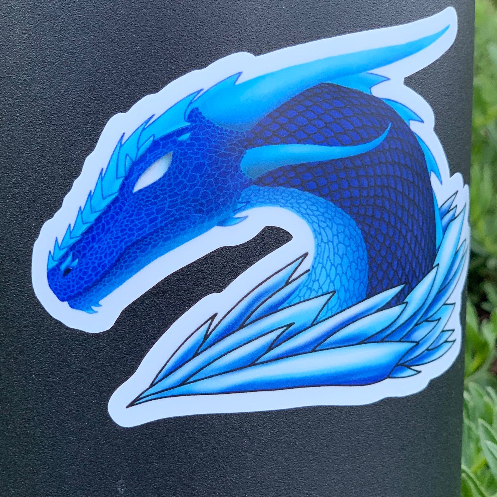 Dragon Sticker Dragon Decal Laptop Sticker Laptop Decal - Etsy