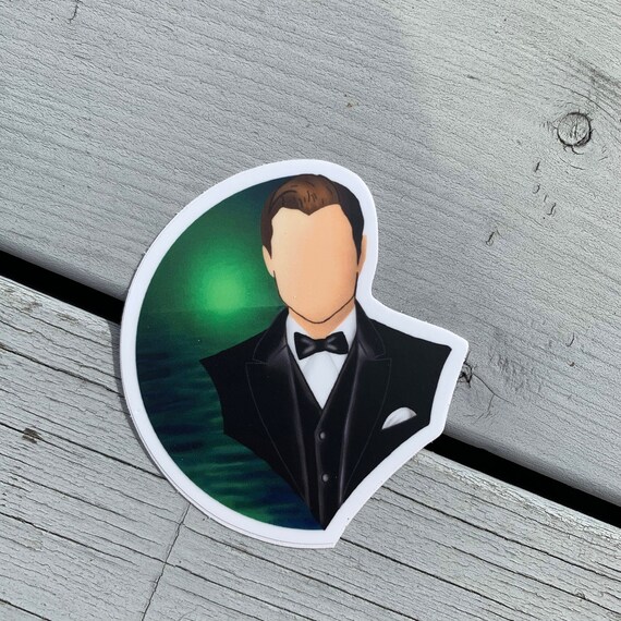 The Great Gatsby Sticker Laptop Sticker Sticker for Laptop Hydroflask Sticker School Sticker Gatsby Laptop Decal Teacher Gift