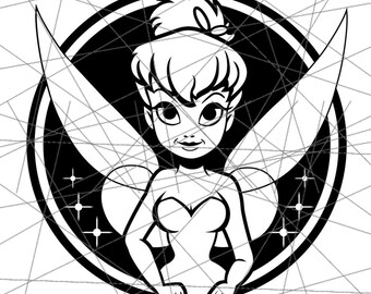 Tinker Bell Svg Etsy
