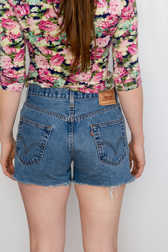 vintage levi cut off shorts