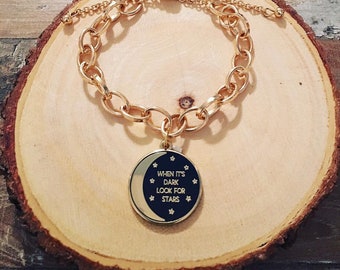 Nouveau Bracelet Hydrae Bracelet Constellation Etoile Gold