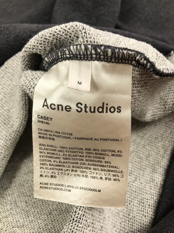 Buy ACNE STUDIOS Casey Crewneck Sweatshirt Online in India Etsy