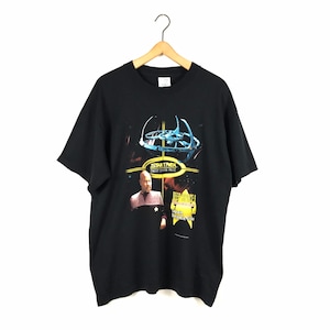 Vintage Star Trek Deep Space Nine  T Shirt Sci fi convention tv show alien science fiction 2000