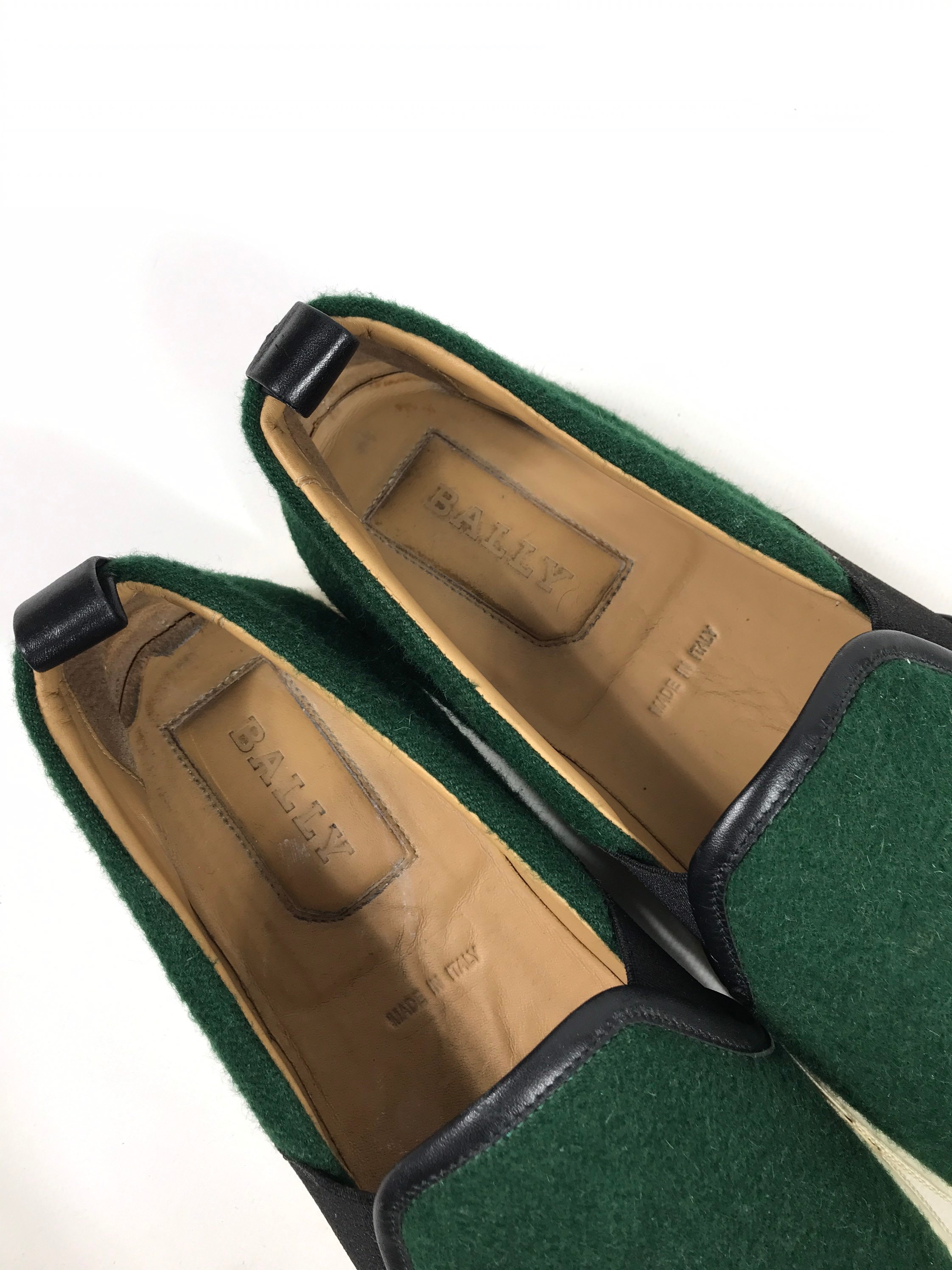 靴 BALLY Green suede loafers 24cm s-l400.jpg