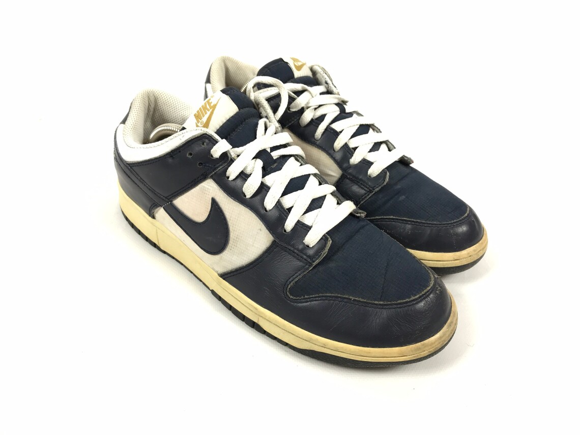 Nike WMNS dunk low Vintage Navy - doteforms.com