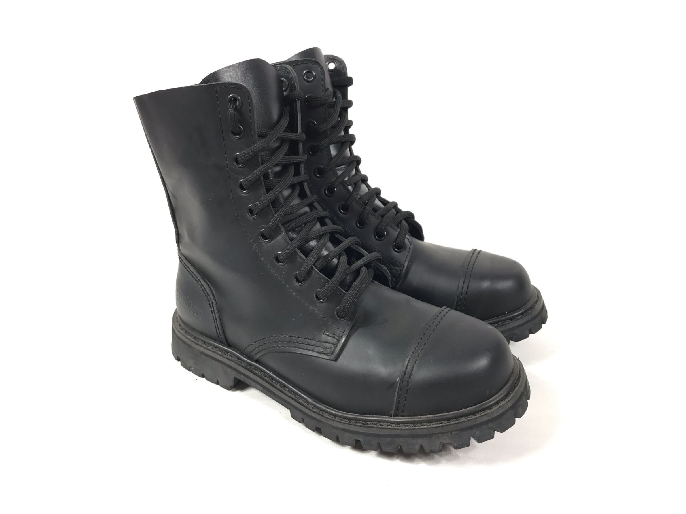 black combat boots mens
