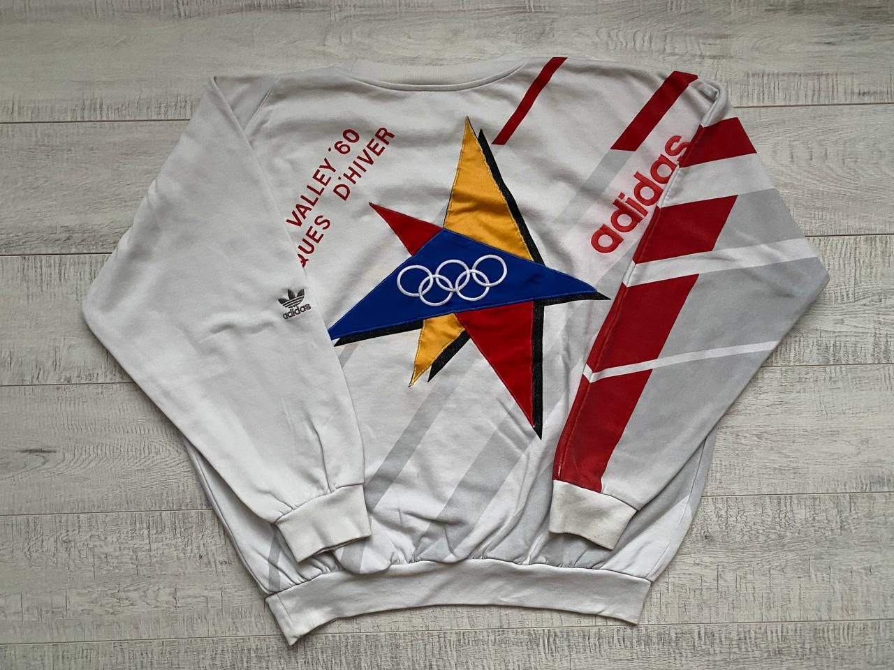 Vintage Adidas Sweatshirt Olympic Winter Games Swuaw Valley
