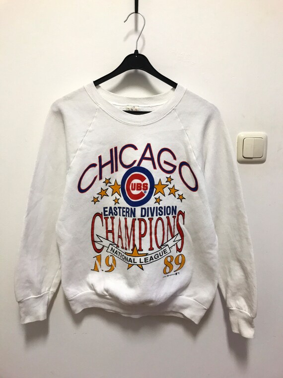 Vintage Chicago Cubs Crew Neck Sweatshirt 1989 ML… - image 9