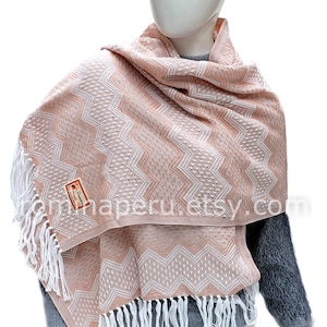 Peruvian Alpaca shawl Beige, scarves women, beautiful alpaca scarf, shawl alpaca, scarf peruvian, Alpaca wool pashmina, alpaca wrap