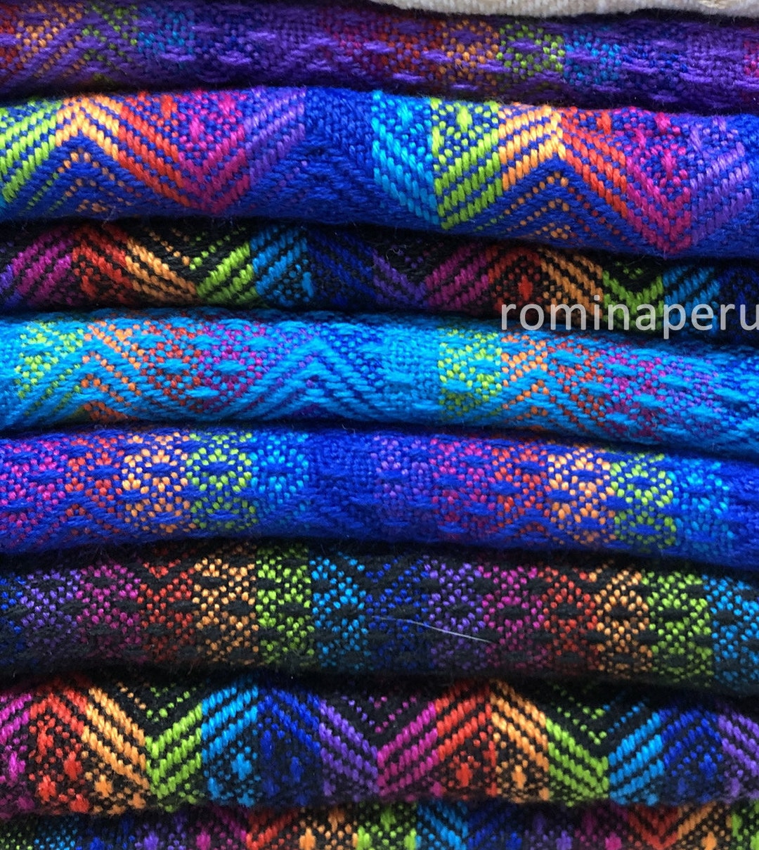 Luxury Alpaca Throw Blanket Black Colorful Alpaca Blanket Etsy