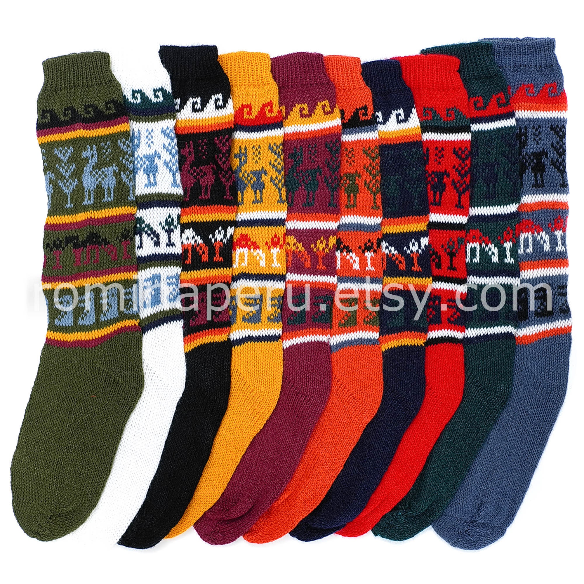 alpaca wollen sokken