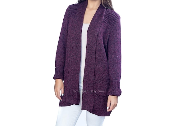 Plum store cardigan sweater