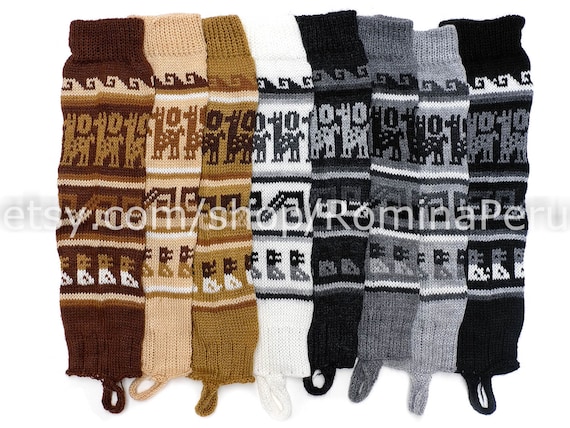 perfetto regalo invernale SERIMANEA Scaldamuscoli lunghi in lana nuovo design vari colori caldo e confortevole 