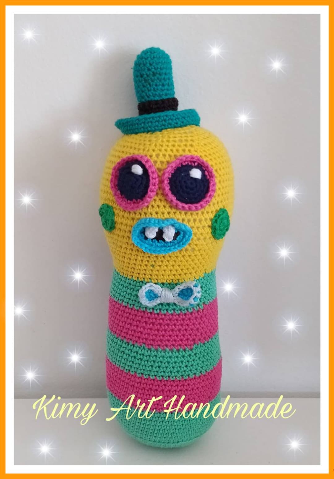 Mr. Dinkles From the Trolls Crochet Mr. Dinkles Amigurumi Etsy