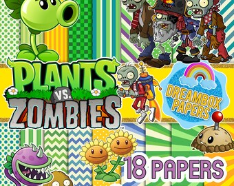 Download Plant Vs Zombie Svg Etsy