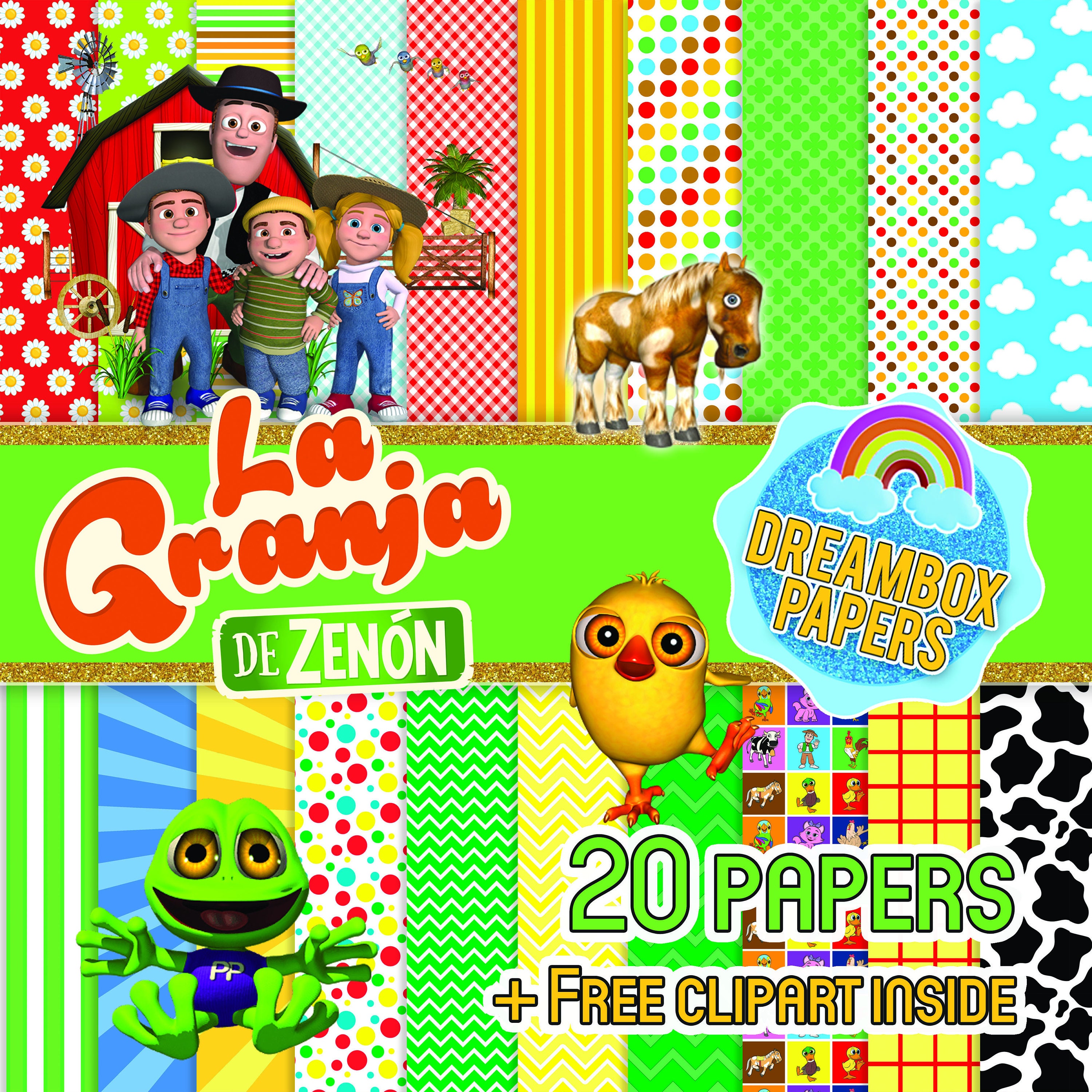 La granja de Zenón Inspired Canciones de la granja Digital Etsy México La granja de Zenón Inspired Canciones de la granja Digital Etsy México