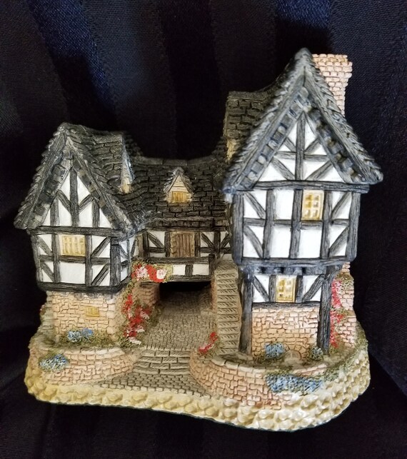 Tudor Manor House David Winter Cottage Etsy