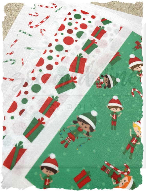 Turquoise Craft Felt 8.5 x 12 Felt Sheets Craft Felt READY to SHIP Christmas Felt