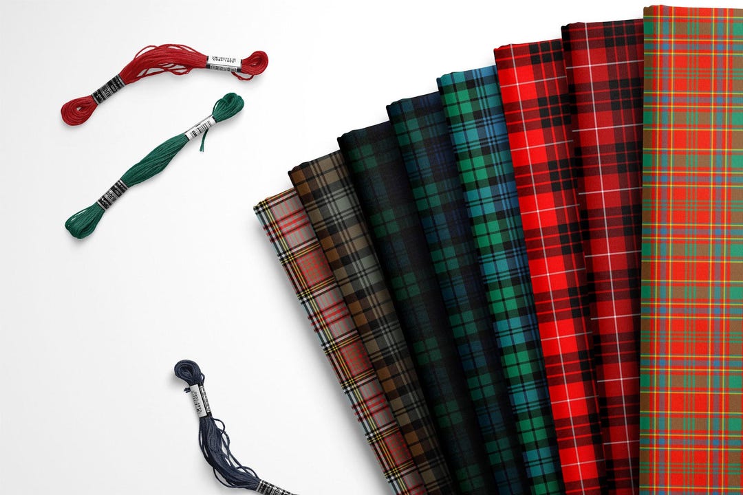 Tartan Plaid Felt, School Uniform Plaid Felt, Christmas Plaid Felt
