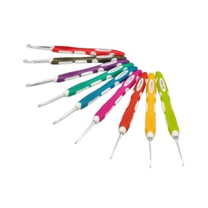 Set uncinetti ergonomici da 2-6 mm