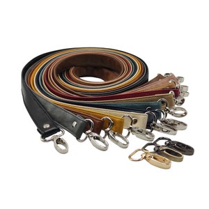 85cm Gurt mit Karabiner aus Kunstleder