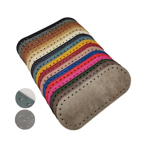 Fondo borsa 26 x 10 cm, ovale, similpelle