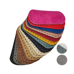 Taschenboden 20x9,5 cm oval, Kunstleder